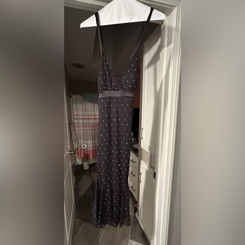 Sparkly formal black dress